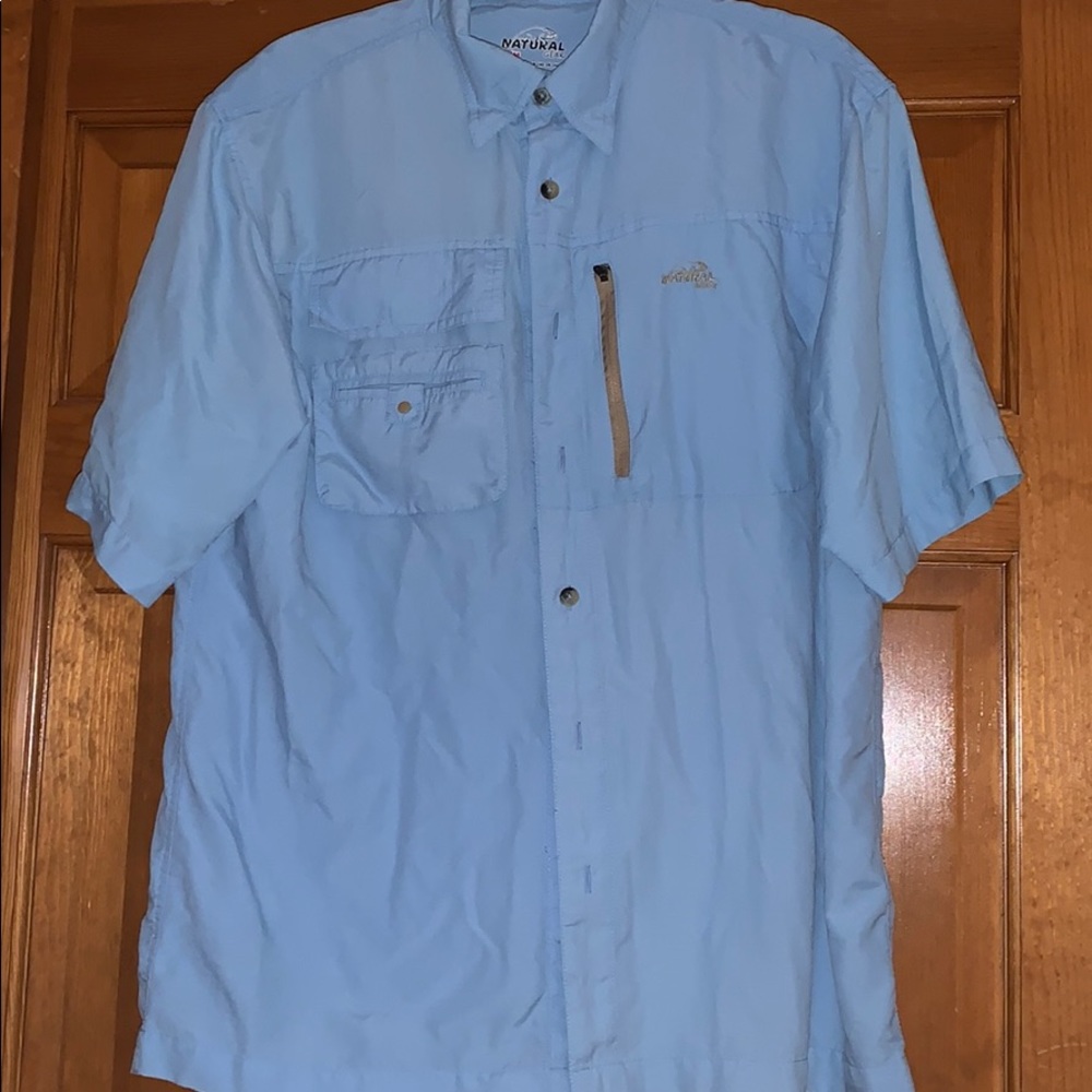 Natural Gear Men’s M SS Blue Shirt